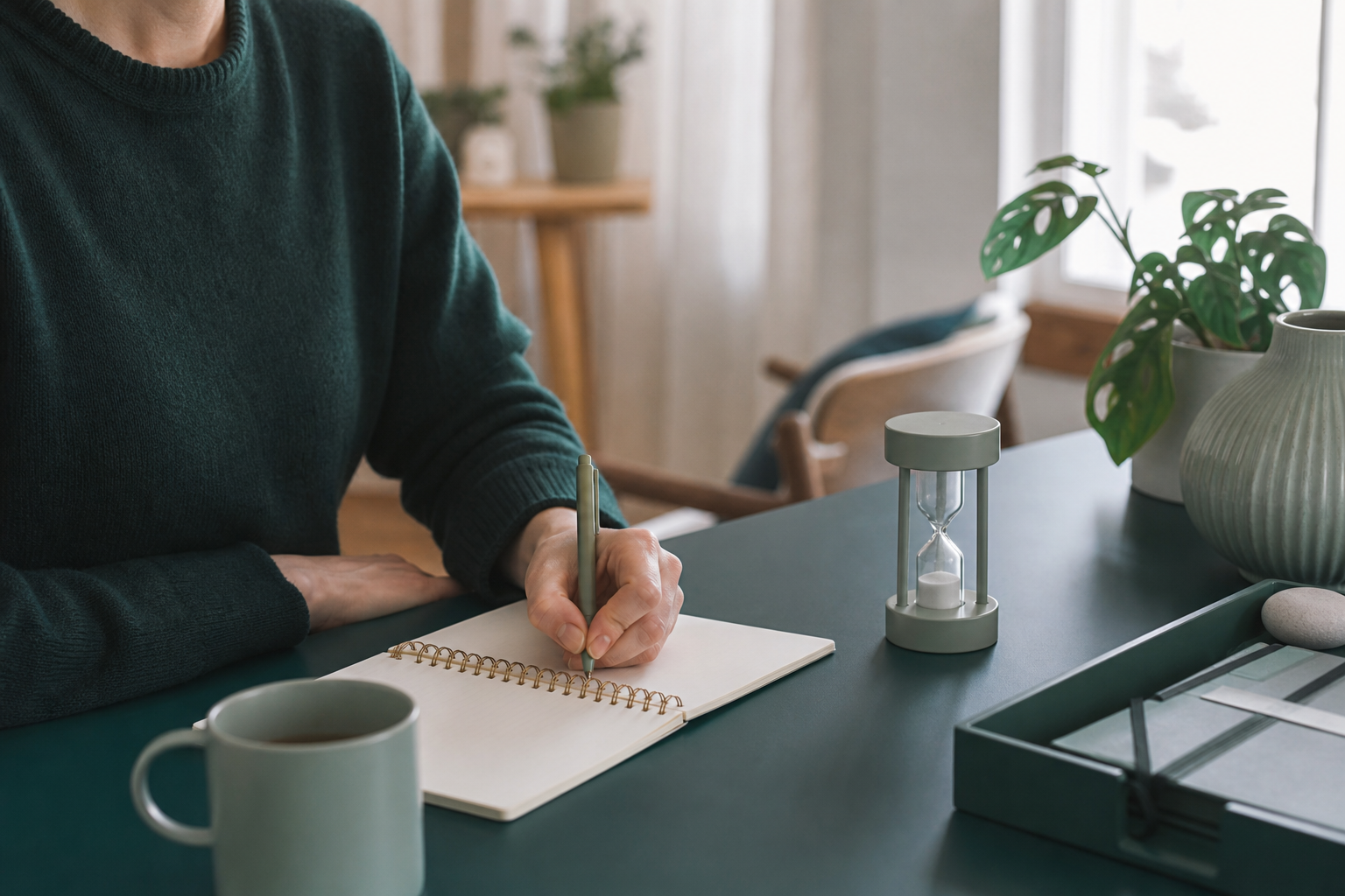 Personalized morning blueprint planning at Vitapurify